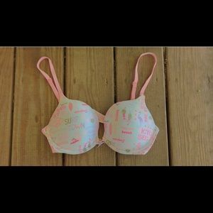 VS PINK push-up bra